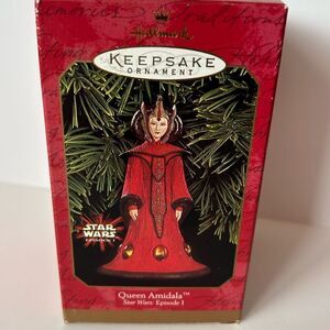 Star Wars Queen Amidala Episode 1 Hallmark Keepsake Ornament vintage 1999 New